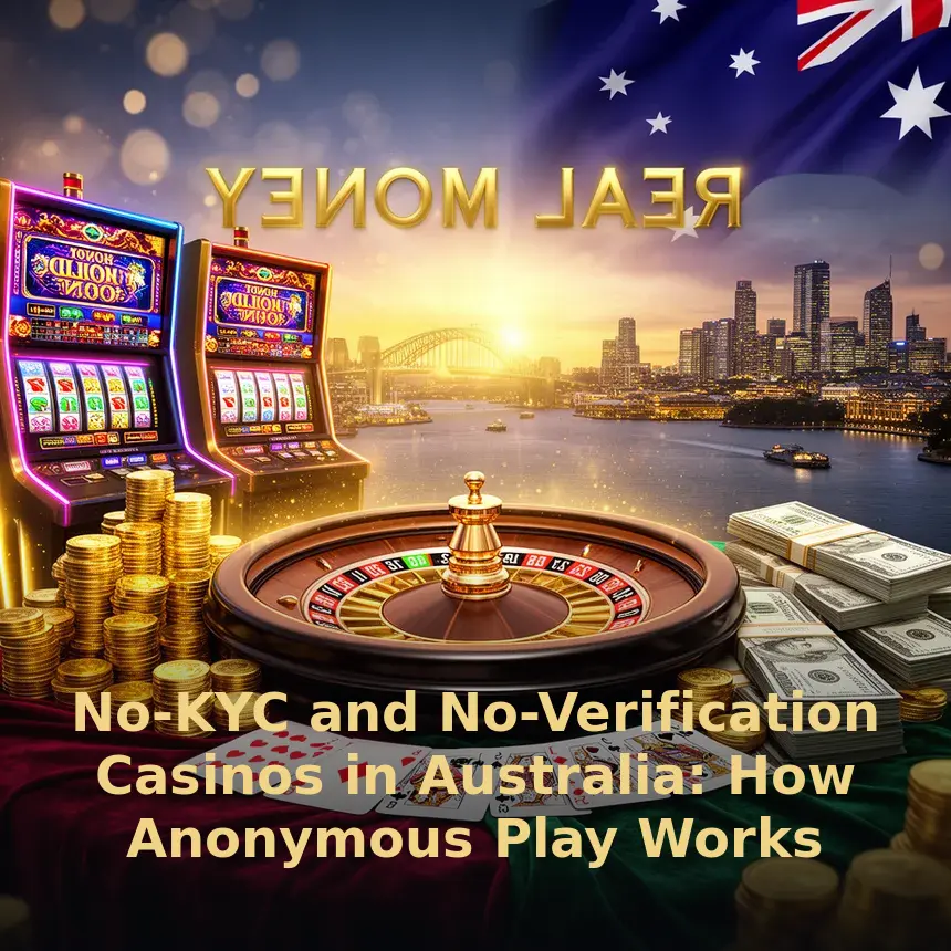 No-KYC and No-Verification Casinos in Australia: How Anonymous Play Works