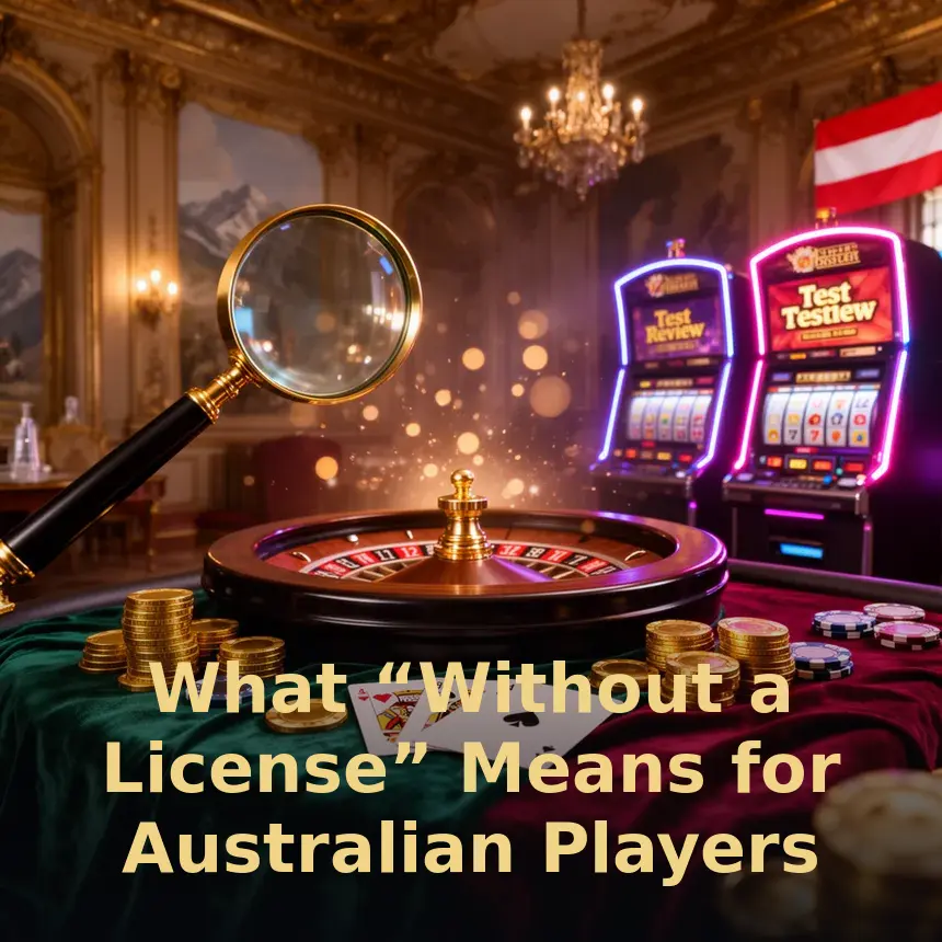 What “Without a License” Means for Australian Players